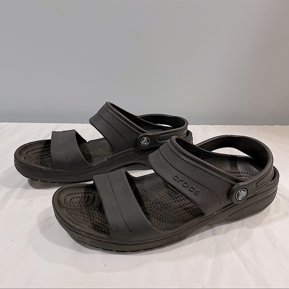 Crocs Unisex Classic Sandals Brown M9, W11 main image 11